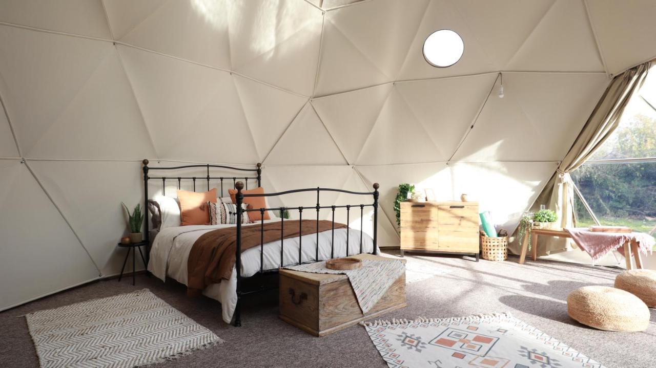 Luxury Dome With Private Wood-Fired Hot Tub Oxford Exterior foto