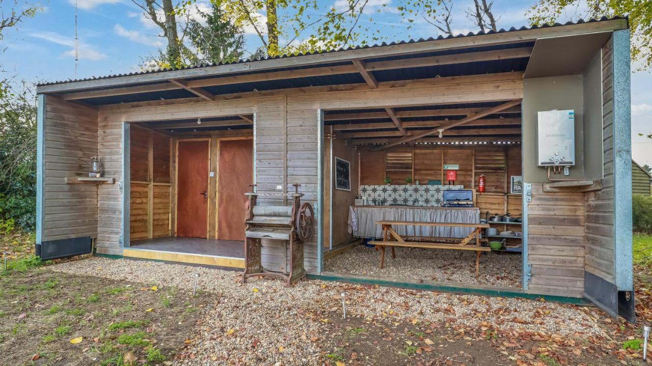 Luxury Dome With Private Wood-Fired Hot Tub Oxford Exterior foto